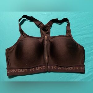 Under armour, womens black sports bra, 38C